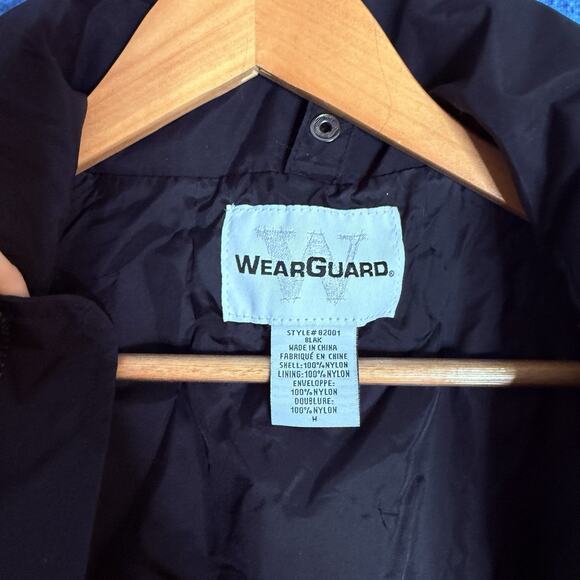 Wear Guard Mens M Black Utility Jacket Vintage Fall Winter Multi Pocket Workwear - Picture 11 of 16